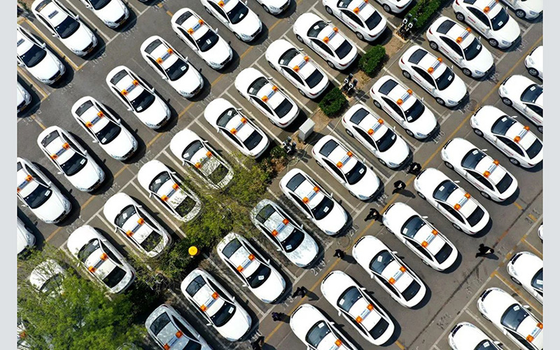 北京東方時尚駕校訓練車